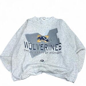 VTG  University of Michigan Wolverines Crewneck Sweatshirt